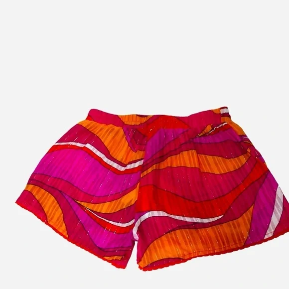 Trina Turk multicolor summer shorts size S New